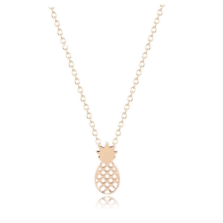 Gold Pineapple Necklace